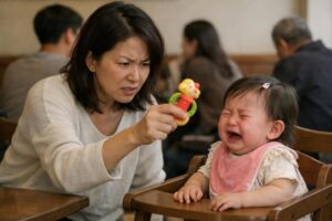 カフェで1歳娘を殴打した母親に衝撃…韓国で「これがしつけ？」と怒り拡大
