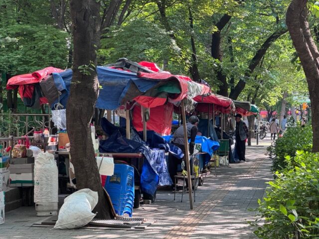 小学校前20mで違法屋台が酒販売、韓国では「税金を払う自営業者への逆差別だ」と撤去要求